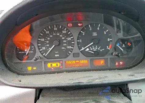 2004 BMW 325 It z USA, uszkodzony, nr VIN WBAEN33424PC13570